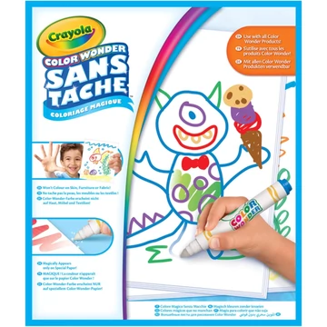 Crayola Color Wonder Mess Free maszatmentes kifestőlap utántöltő (30 db)
