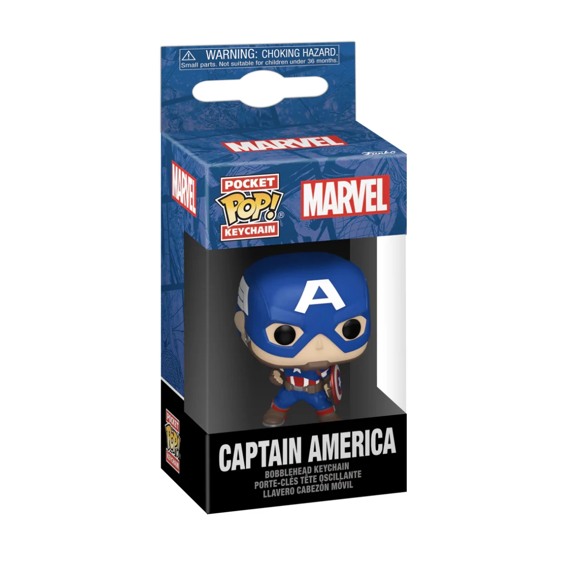Funko Pop - Pocket Pop (kulcstartó) - Marvel - Captain America