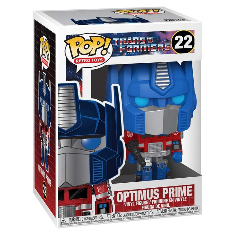Funko Pop - Retro Toys - Optimus Prime (22) - Metallic version
