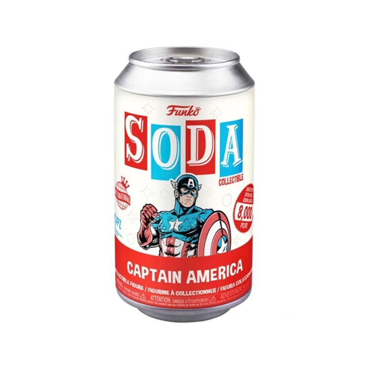 Funko Soda - Marvel - Captain America