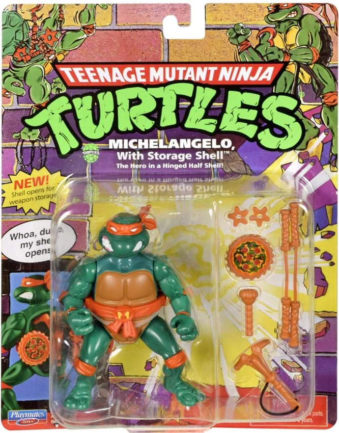 Tini Nindzsa Teknőcök - Michelangelo (Retro Edition)