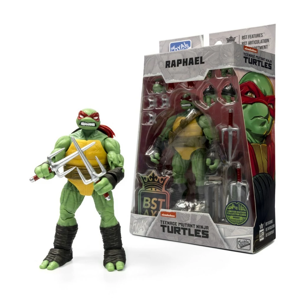 The Loyal Subjects - Teenage Mutant Ninja Turtles: Comic Heroes Wave 1 - Raphael BST AXN Action Figure