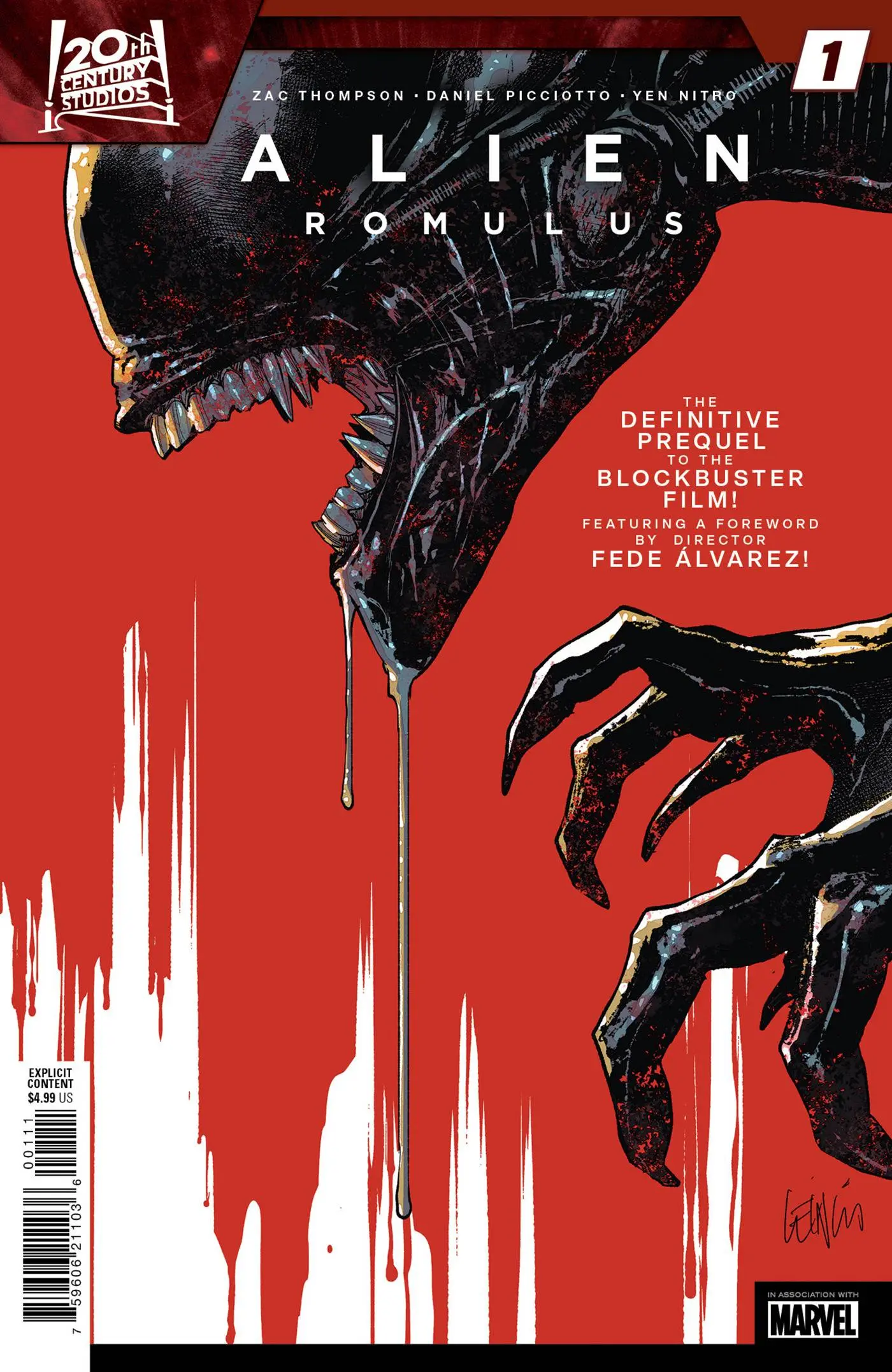 Marvel Comics - Alien - Romulus 1.