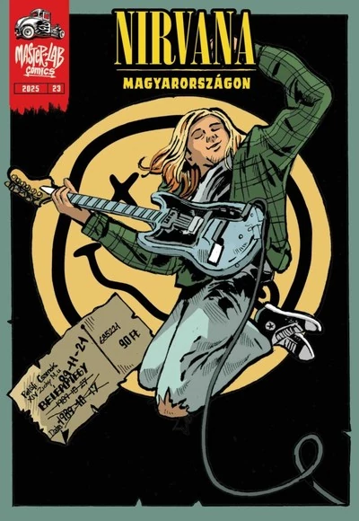 Master-Lab Comics - Nirvana Magyarországon